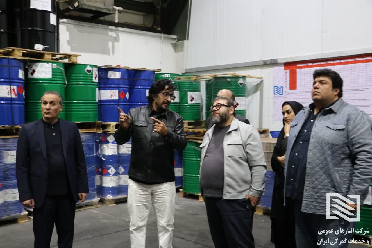 بازدید آقای دکتر شرفی مدیر مرکز آموزش مدیریت و خدمات فرودگاهی سامان از شرکت انبارهای عمومی و خدمات گمرکی فرودگاه امام خمینی(ره) 3